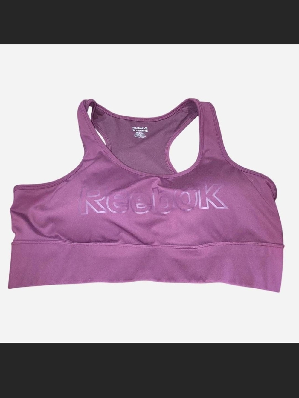 Reebok Lilac Racerback Sports Bra